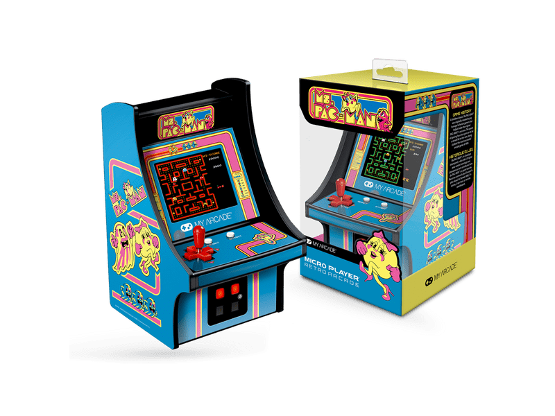 My Arcade Ms. Pac-Man Micro Player Retro Arcade Játékkonzol (DGUNL-3230)