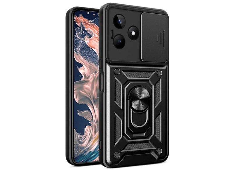 Gigapack Realme Note 50 Defender szilikon tok, fekete (GP-159218)