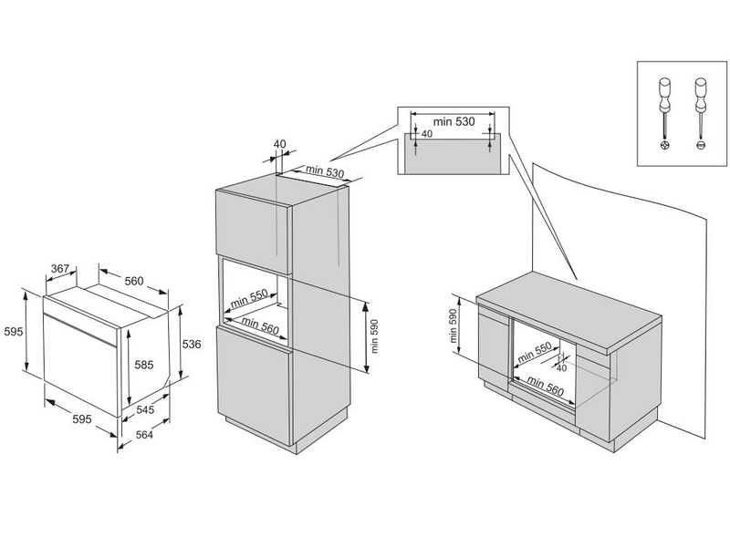 Gorenje BOS6737E13X Beépíthető sütő