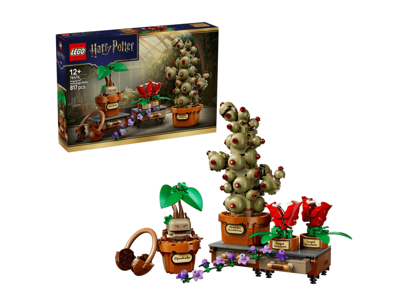 LEGO® Harry Potter™ Roxfort™-i gyógynövénytanóra növényei (76474)