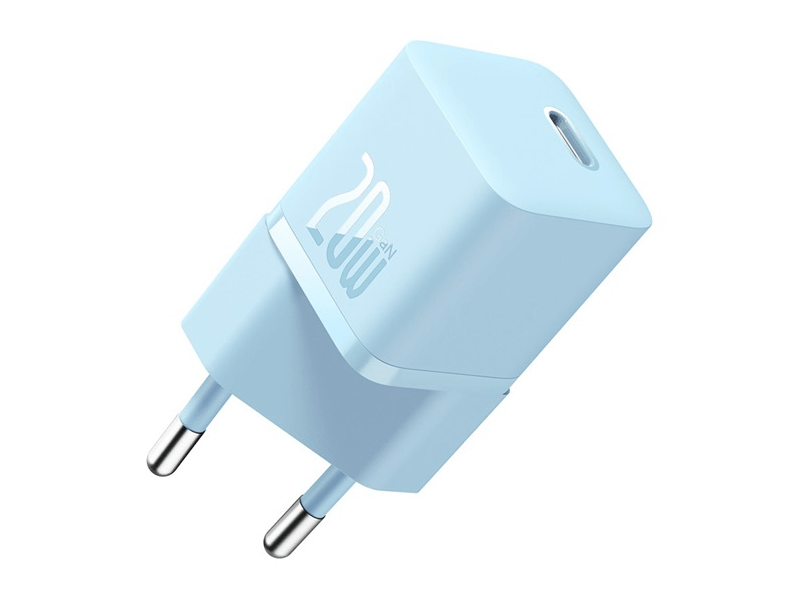 Baseus GaN5 Mini hálózati gyorstöltő, kék (CCGN050103)