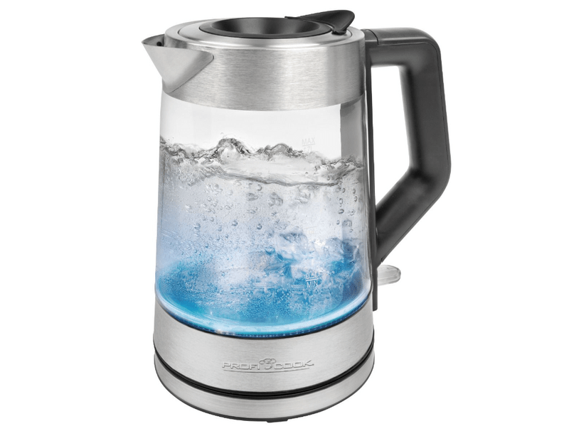 ProfiCook C-WKS1190G Vízforraló, rozsdamentes acél/fekete