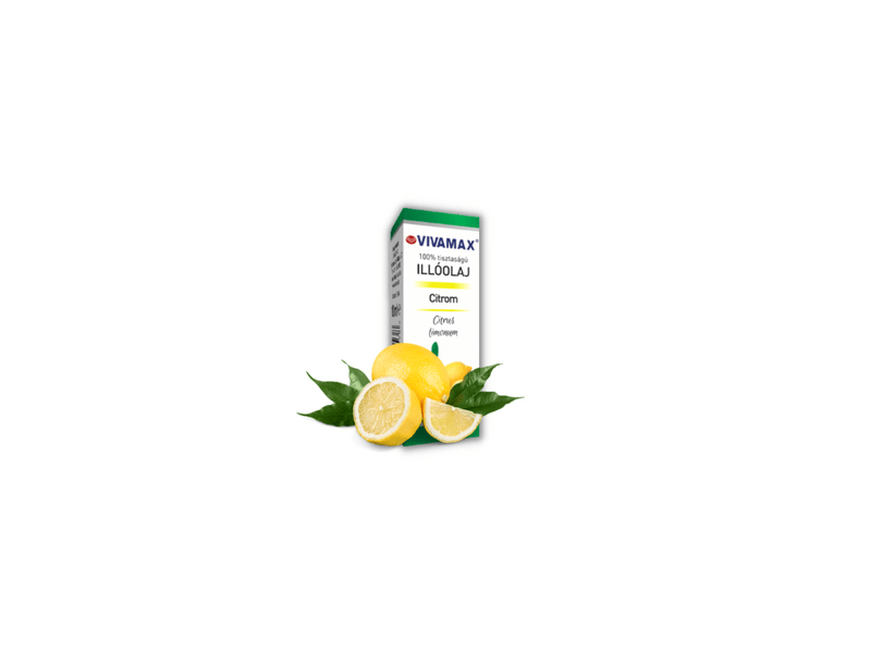 Vivamax Citrom 100%-os tisztaságú illóolaj, 10 ml (GYVI6)