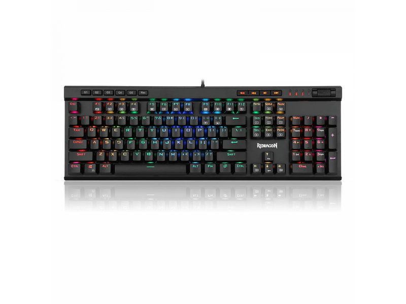 Redragon Vata RGB Gaming Billentyűzet (K580RGB_BLUE_HU)