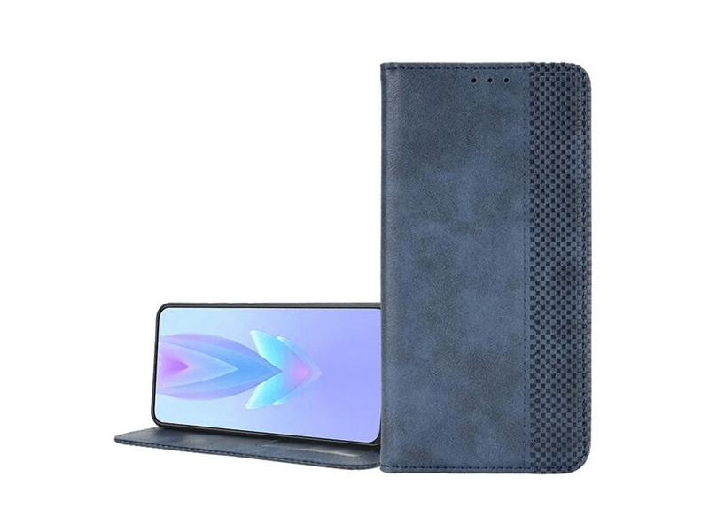 Gigapack Tecno Spark 20 Pro Plus Bőr hatású flip tok, kék (GP-157957)