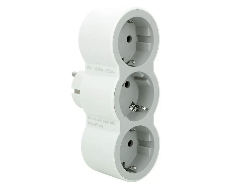 Legrand 694518 2P+F Hármas elosztó biztonsági zsaluval, 16 A