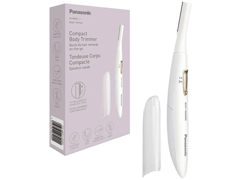 Panasonic ES-WR51-P503 Kompakt testszőrzetvágó,fehér
