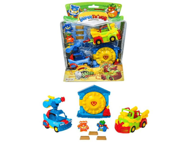 SuperThings: A nagy bankrablás játékszett (PSTSB216IN40)