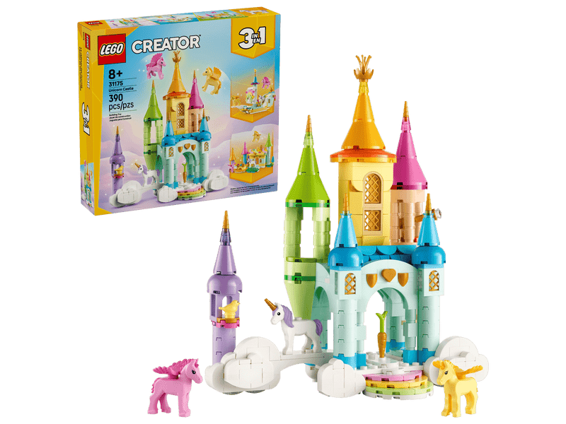 LEGO® Creator 3 az 1-ben Egyszarvúak kastélya (31175)