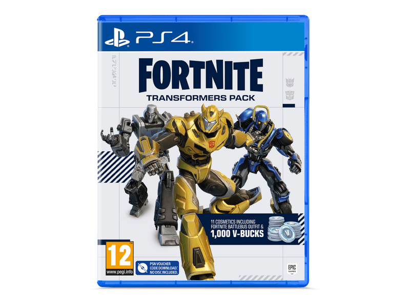 Fortnite - Transformers Pack - PS4 Kiegészítő