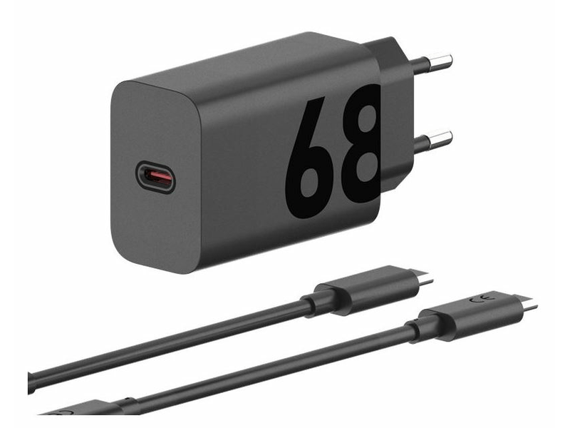 Moto 68W hál turbo töltő,USB-C kábel