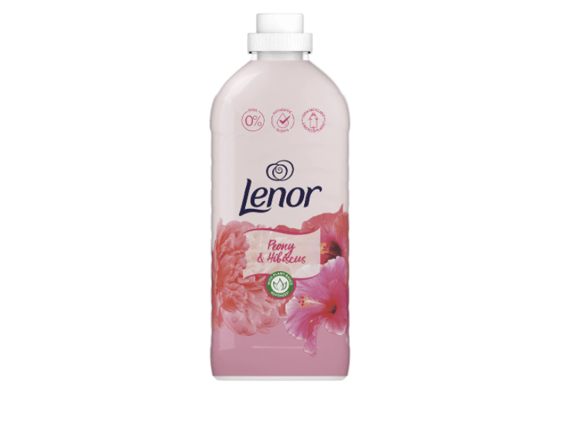 Lenor Peony & Hibiscus Öblítő, 1.305 L, 44 mosás