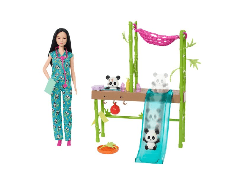 Barbie: Pandaovi játékszett (HKT77)