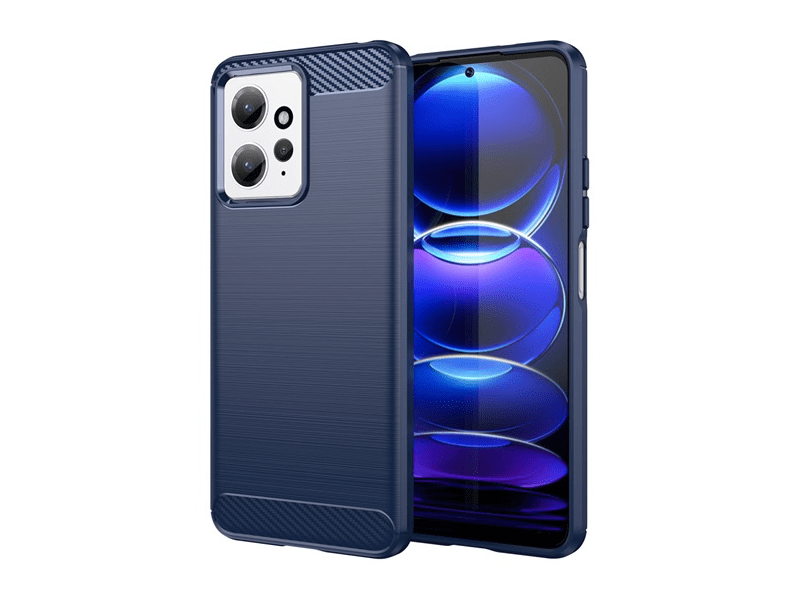 Gigapack Xiaomi Redmi Note 12 4G Szilikon telefonvédő tok, sötétkék (GP-139070)