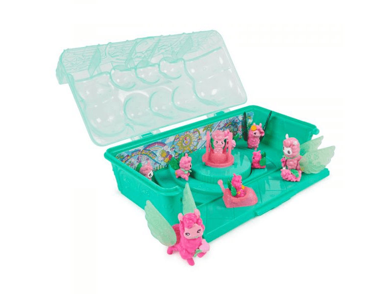 Hatchimals CollEGGtibles: Tojástartó - Láma család (6064445)