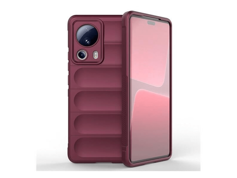 Gigapack Xiaomi 13 Lite Szilikon tok, bordó (GP-139432)
