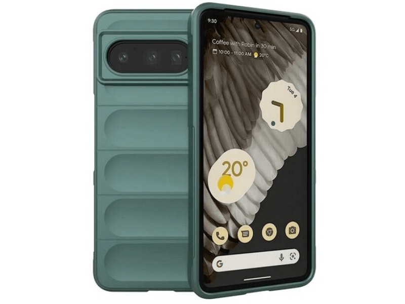 Gigapack Google Pixel 8 Pro Szilikon tok, zöld (GP-158468)