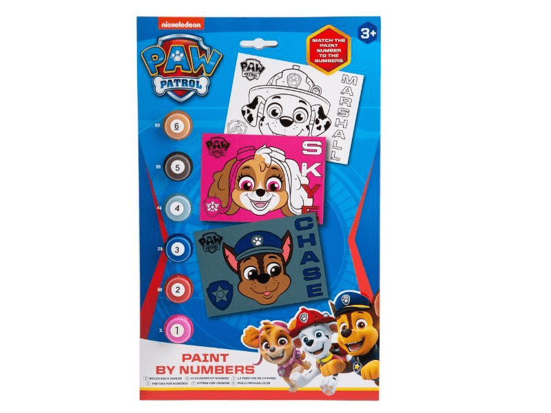 Mancs őrjárat: Szám szerinti festő szett (97-0075)