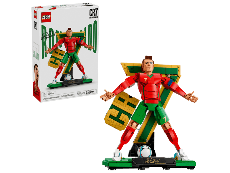 LEGO® Editions Cristiano Ronaldo – Futball-legenda (43016)