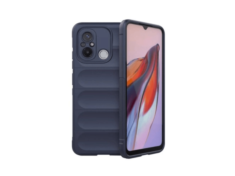 Gigapack Xiaomi Redmi 12C Szilikon tok, sötétkék (GP-140260)