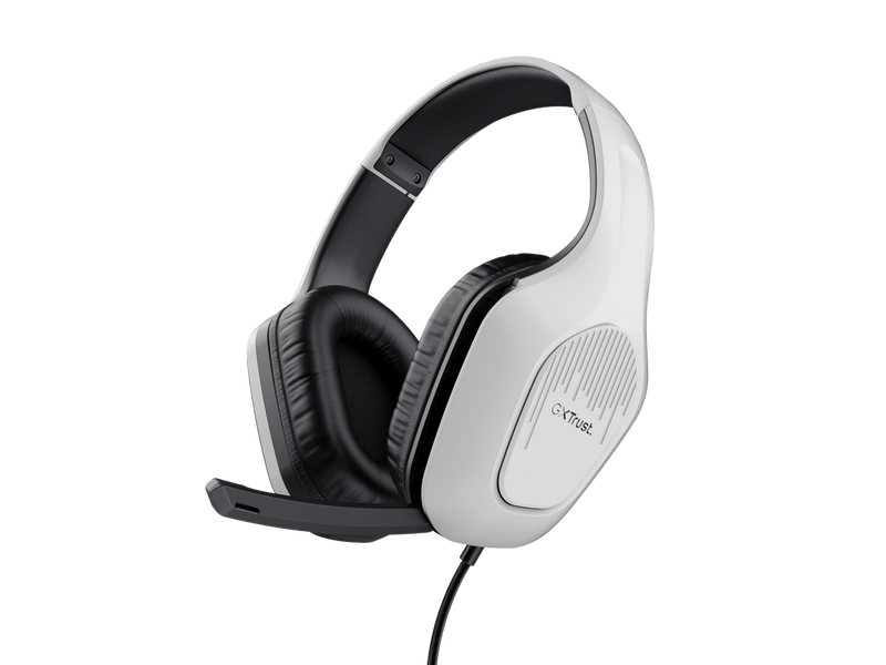 Trust 25147 GXT415W Zirox Gaming Headset, Fehér