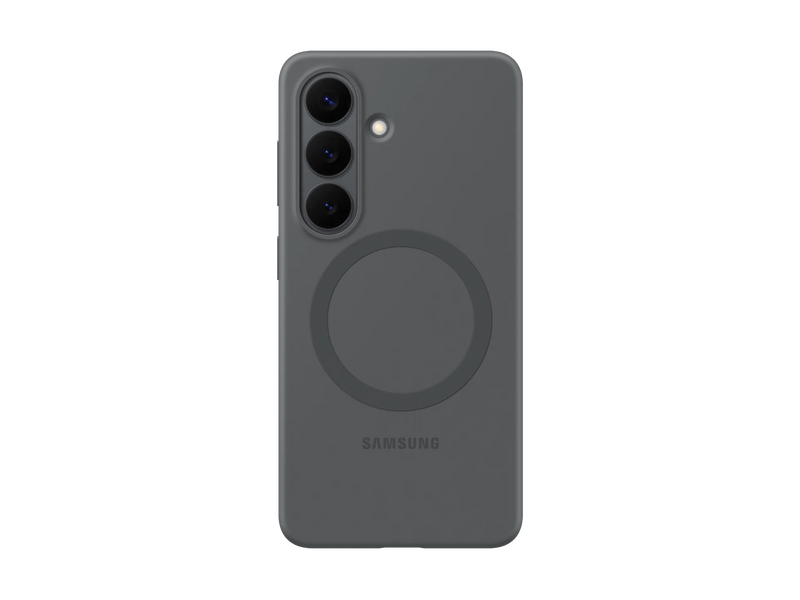 Samsung Galaxy S26 szilikon mágneses tok, fekete