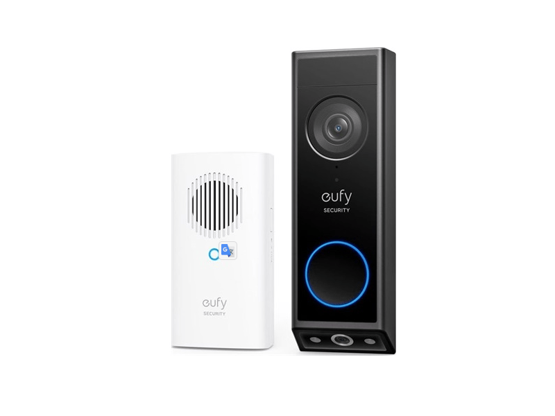 Anker Eufy Video Doorbell E340 Wi-Fi kaputelefon + Edge HomeBase Mini (E8214311)