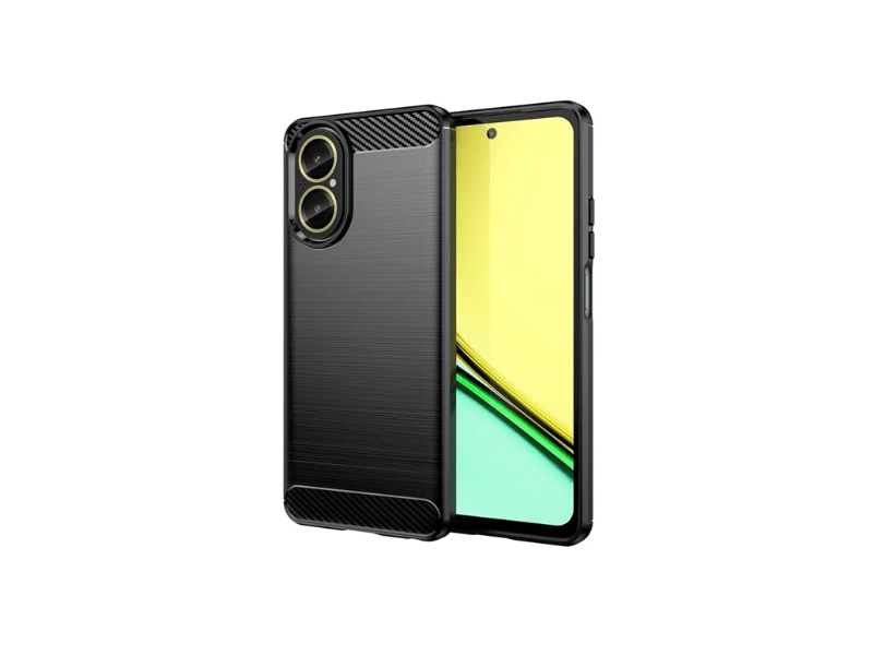 Gigapack Realme C67 4G Szilikon tok, fekete (GP-155103)