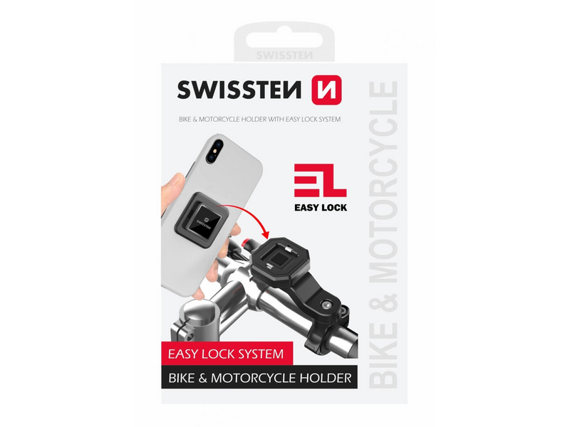 Swissten 61002000 Easy Lock kerékpáros telefontartó