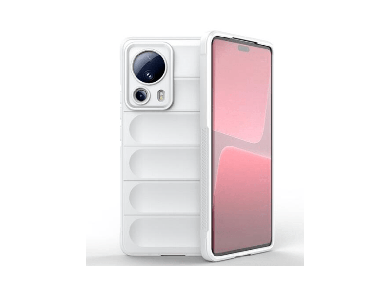 Gigapack Xiaomi 13 Lite Szilikon tok, fehér (GP-139433)