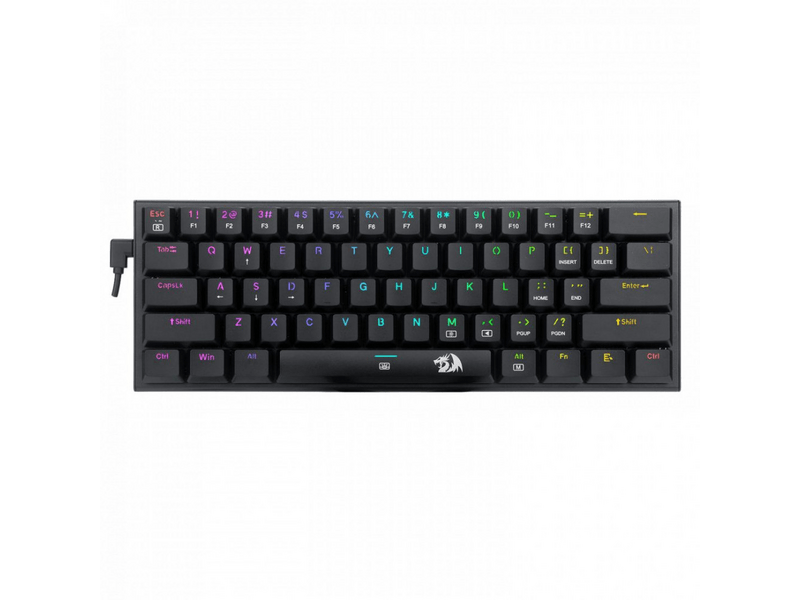 Redragon Anivia K614 mechanikus RGB gamer billentyűzet (brown switch)