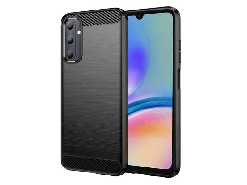 Gigapack Samsung A05s Szilikon tok, fekete (GP-151582)