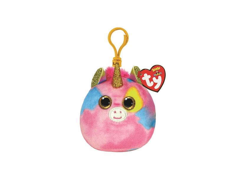 TY Squishy Beanie plišana kopča - Jednorog (TY39572)