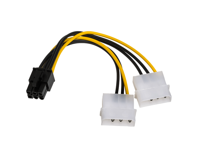 Akyga AK-CA-13 2x Molex/PCI-Express 6-pin Adapter