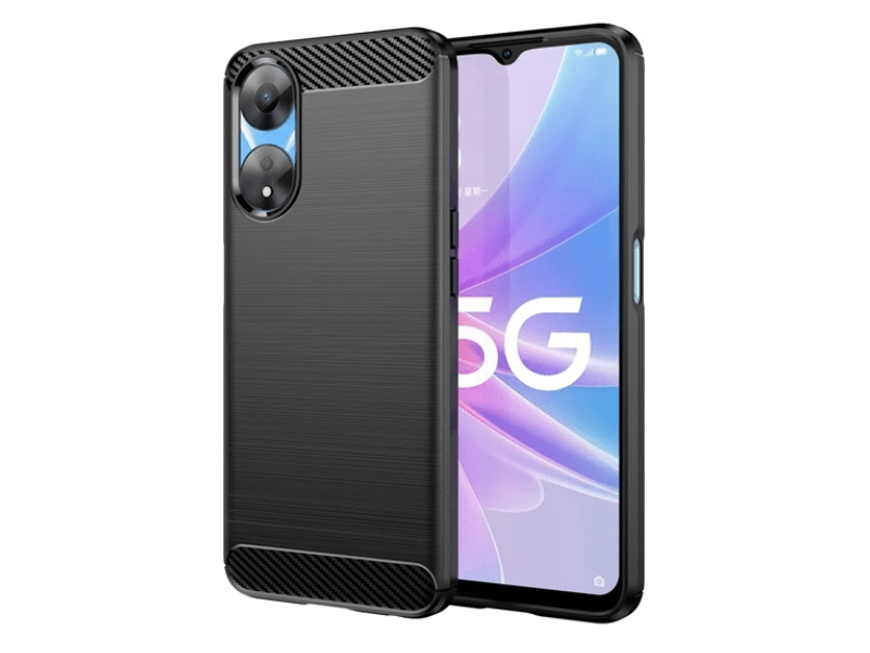 Gigapack Oppo A78 5G Szilikon tok, fekete (GP-140010)