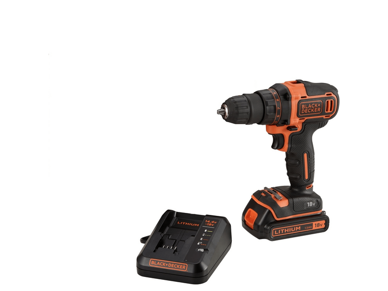 Black & Decker BDCDD186-QW 18V 2 sebességes fúró-csavarozó