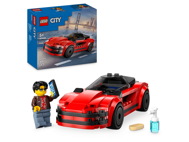 LEGO® City crveni sportski automobil (60448)