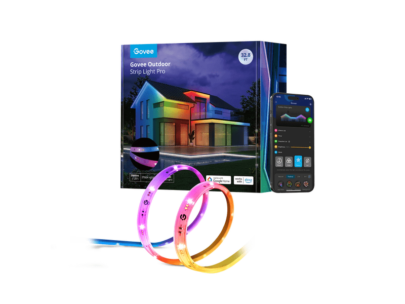 GOVEE H70A13D1 Vanjska LED RGBIC traka 10m