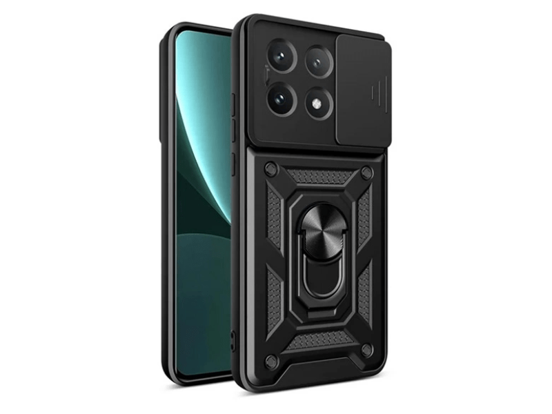 Gigapack Xiaomi Poco X6 Pro 5G Defender szilikon tok, fekete (GP-156865)