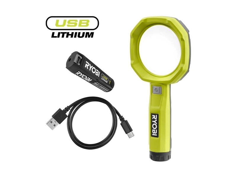 Ryobi RML4-120G 4V USB Lithium™ svjetiljka s povećalom