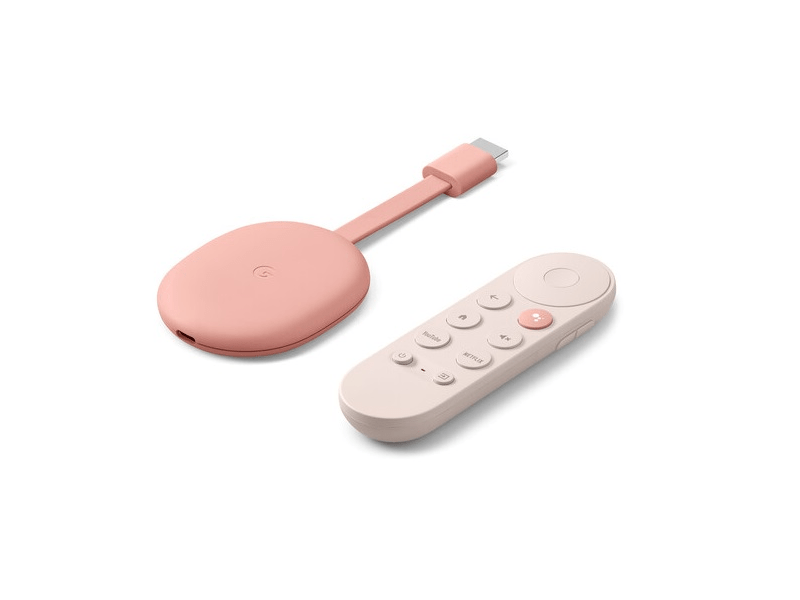 Google Chromecast + Google TV, sunrise (GA01920)