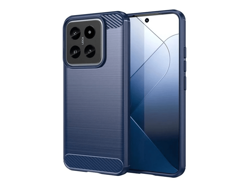 Gigapack Xiaomi 14 Szilikon tok, kék (GP-155505)