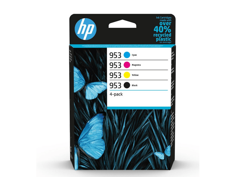 HP 953 4 darabos eredeti tintapatron csomag (6ZC69AE)