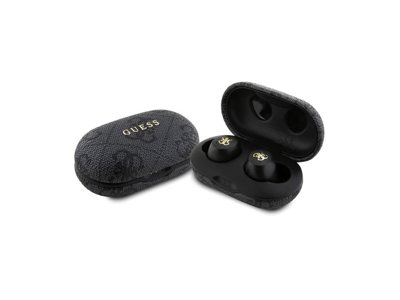 Guess TWS Bluetooth fülhallgató, fekete (GUTWSP4EGK)