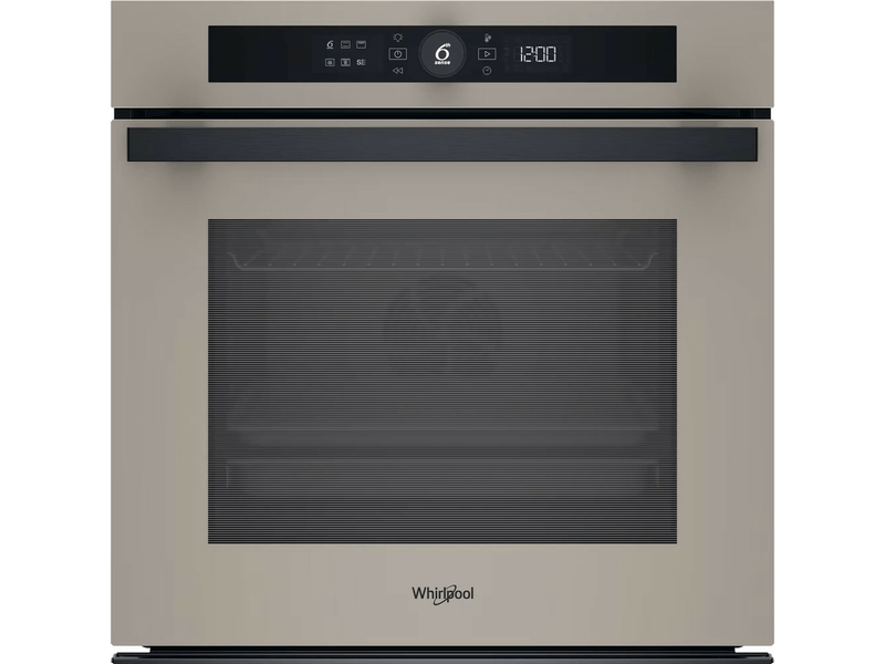 Whirlpool WOI4S8CM1SEA Beépíthető sütő, szatén + Whirlpool WMD44ME Beépíthető mikrohullámú sütő