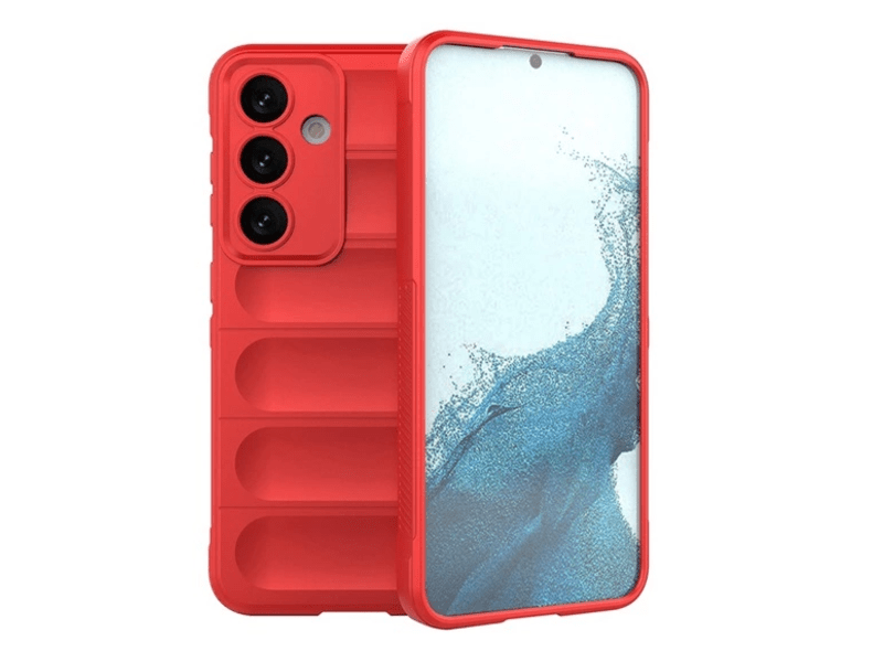 Gigapack Samsung S24 Szilikon tok, piros (GP-151365)