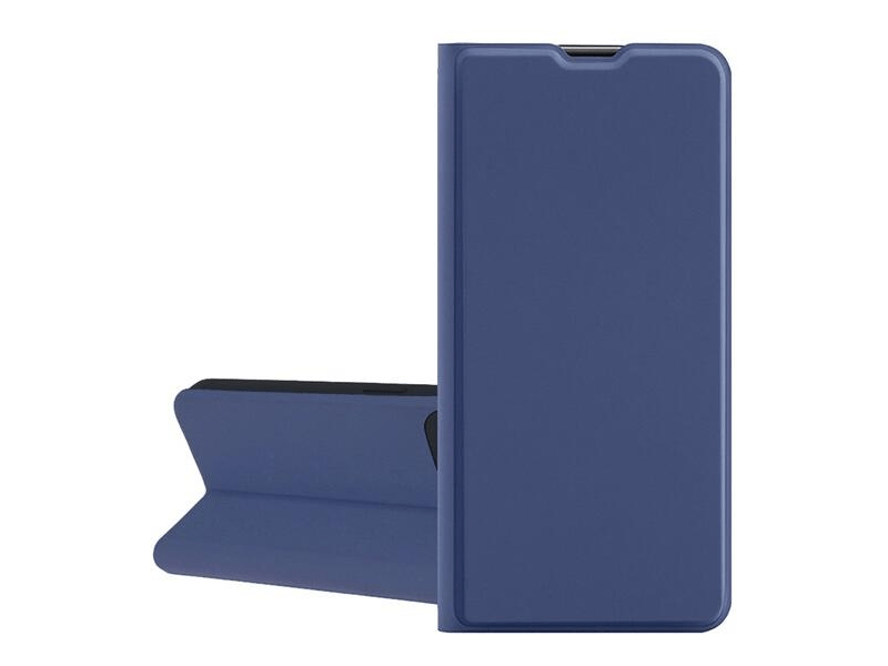 Gigapack iPhone 16 Plus bőr hatású szilikon telefonvédő tok, kék (GP-160302)