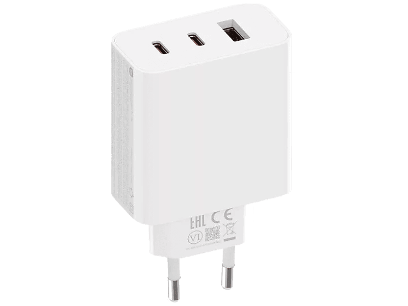 Xiaomi GaN hálózati gyorstöltő adapter, 67W, USB-C, Fehér (BHR7493EU)