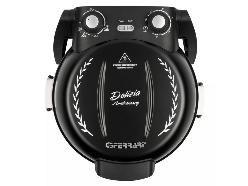 G3 Ferrari G10177 Forno Pizza Delizia Anniversary Pizzasütő, fekete
