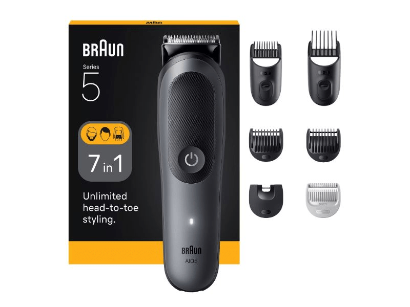 Braun AIO 5520 višenamjenski aparat za njegu dlačica na tijelu